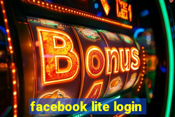 facebook lite login